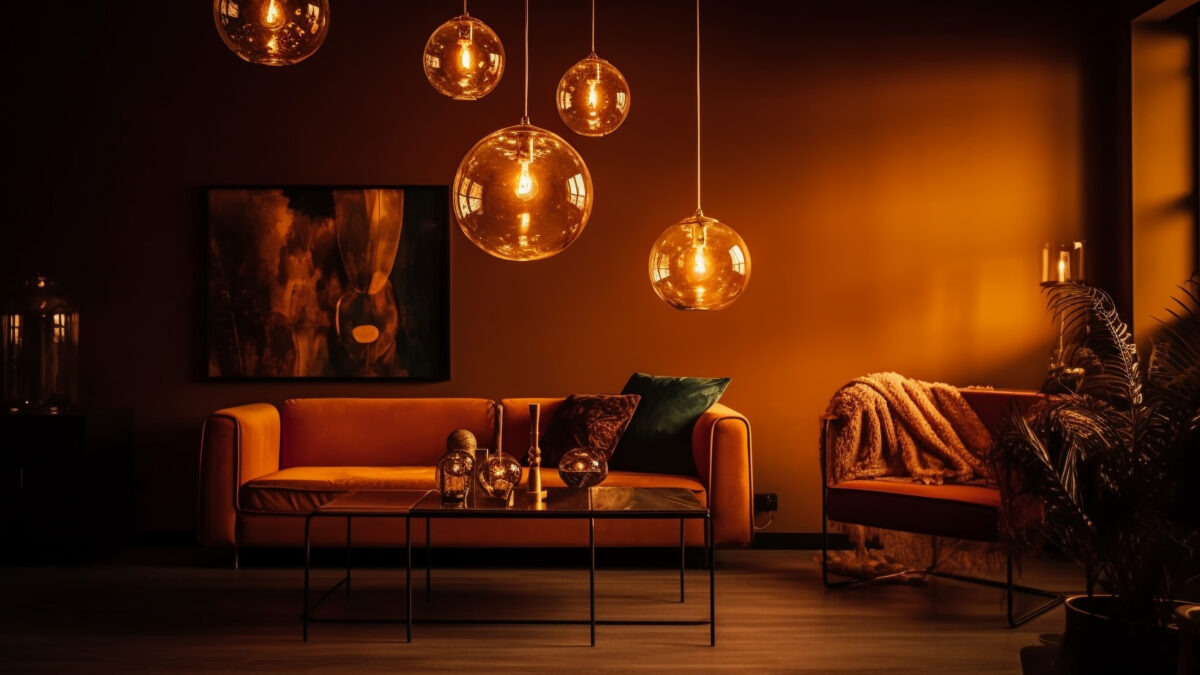 éclairage dans la décoration d’intérieur